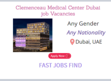 Clemenceau Medical Center Dubai job Vacancies