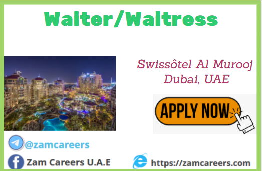 Swissotel Al Murooj Dubai Careers 2022