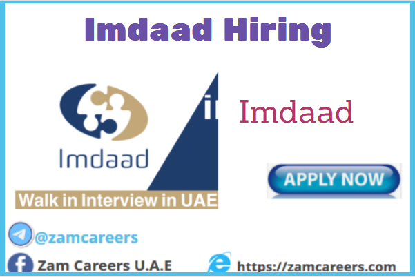 Imdaad Company Jobs