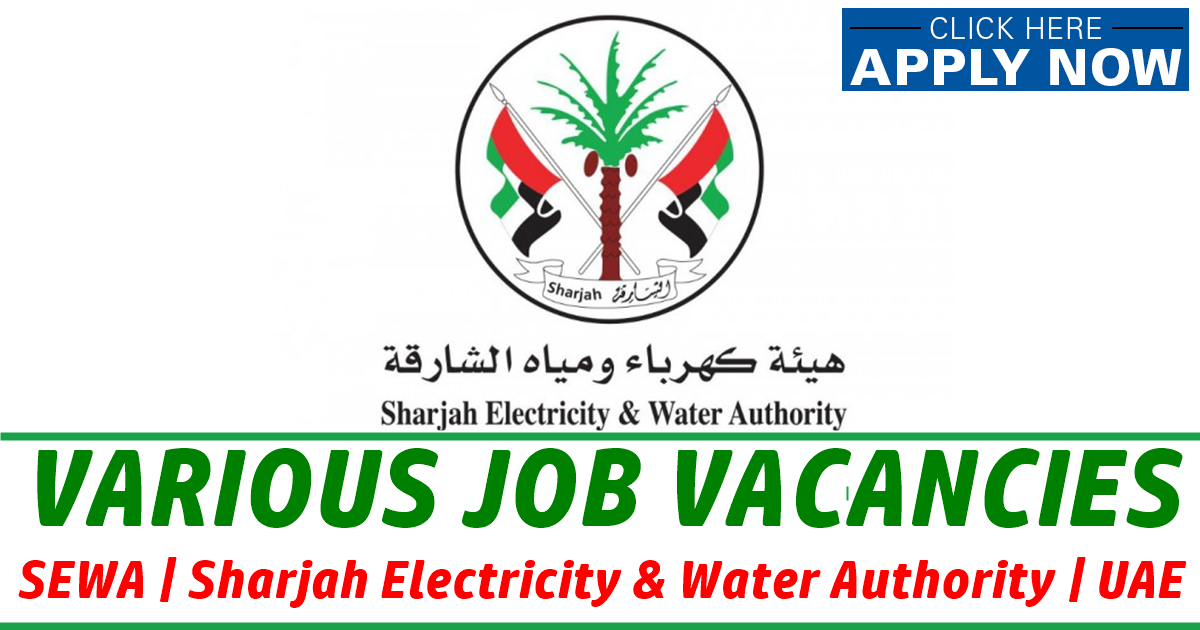 Sewa Jobs In Sharjah UAE