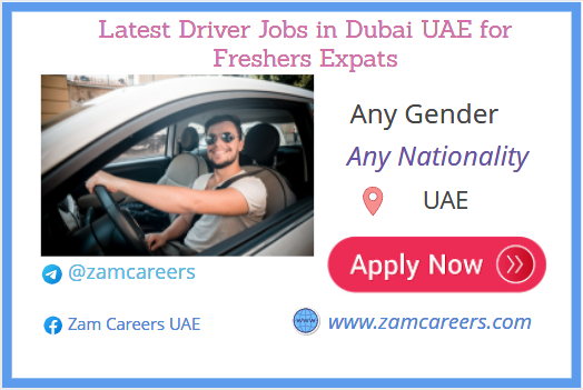 Latest Driver Jobs Across UAE