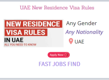 UAE New Residence Visa Rules