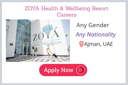 ZOYA Health & Wellbeing Resort Careers